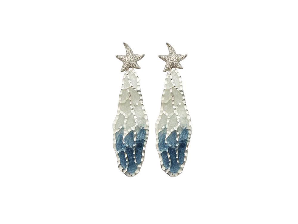 Lagoon Earrings - A delightfully different piece of jewelry
