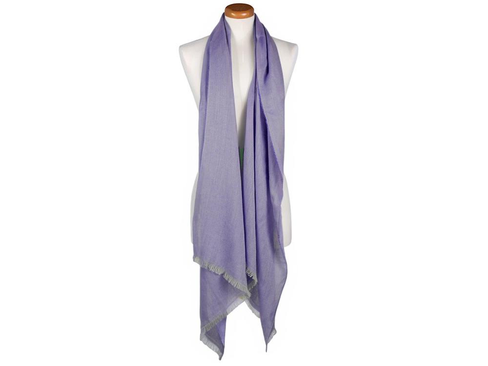 Brezza Cashmere & Silk Stole (wisteria) - Italian Luxury Scarf for Women