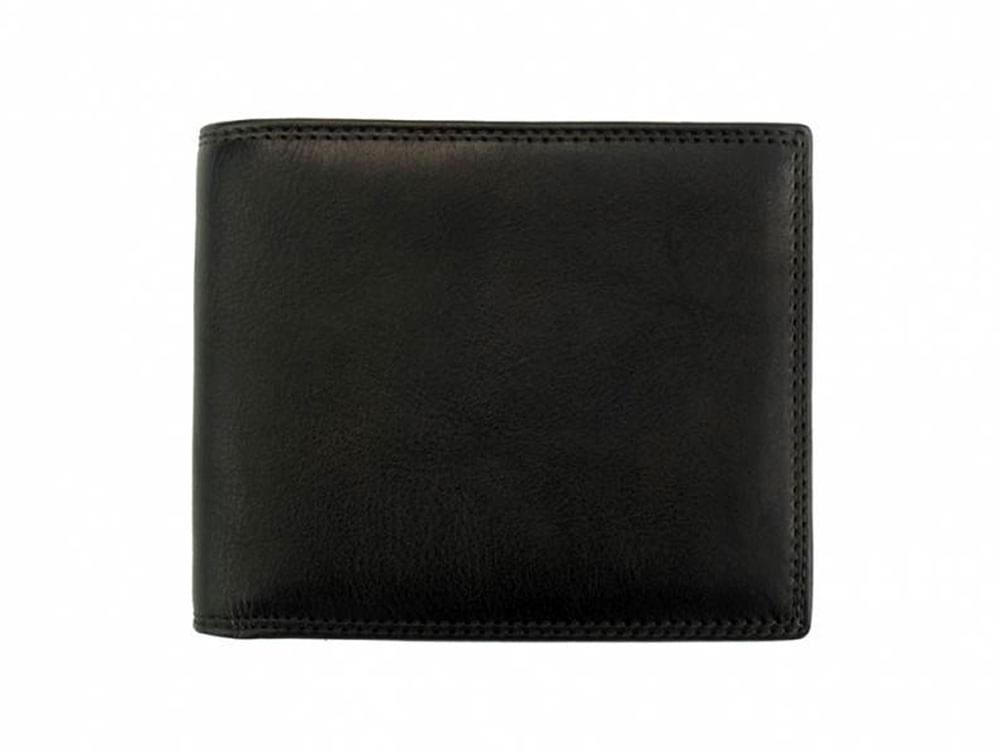 Davide (black) - Luxury vintage leather wallet