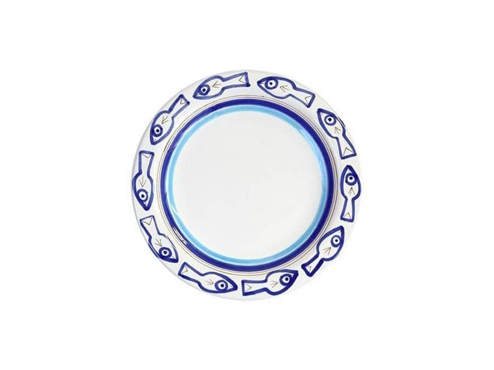 Alice - 15cm  plate - Handmade, traditional ceramic plate from Sicily